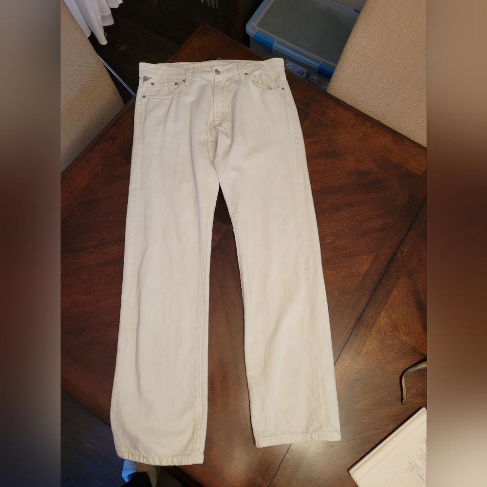 Ralph Lauren white jeans